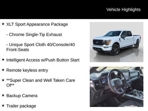 Used 2022 Ford F150 XLT w/ Equipment Group 302A High image 21