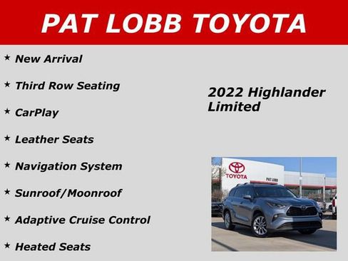 Used 2022 Toyota Highlander Limited image 40