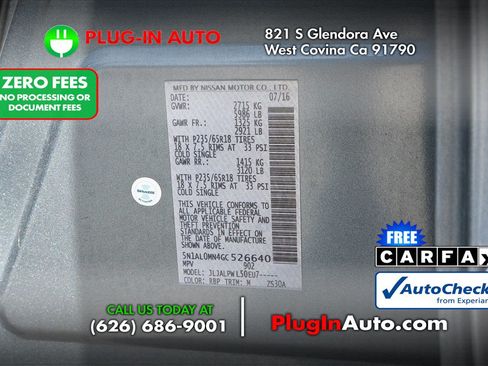 Used 2016 INFINITI QX60 FWD image 9
