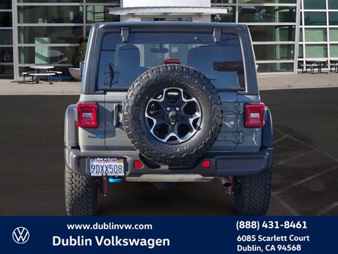 Used 2023 Jeep Wrangler Unlimited Rubicon 4xe image 4