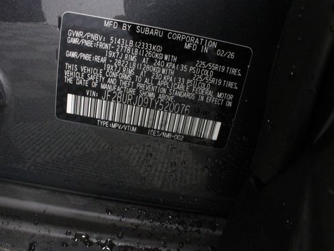 New 2026 Subaru Outback Touring XT AWD/4WD image 37