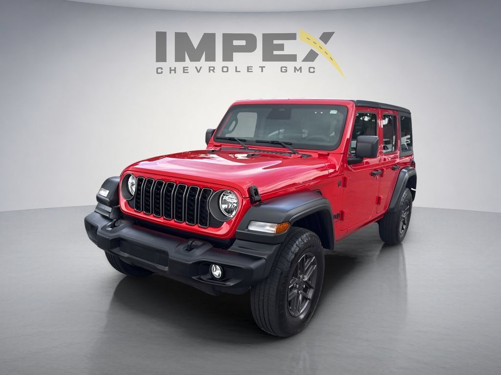 Used 2025 Jeep Wrangler Unlimited Sport AWD/4WD image 1