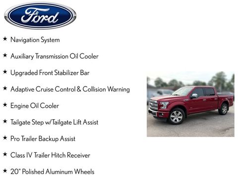 Used 2017 Ford F150 Platinum w/ Equipment Group 701A Luxury AWD/4WD image 9