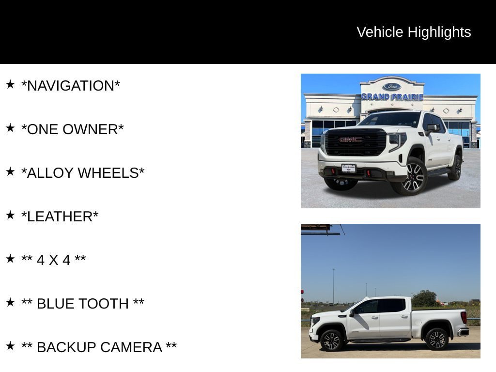 Used 2024 GMC Sierra 1500 AT4 w/ Technology Package AWD/4WD image 4