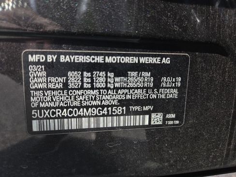 Used 2021 BMW X5 sDrive40i w/ Convenience Package RWD image 16