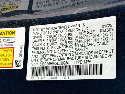 Certified 2025 Honda CR-V Sport Touring image 37