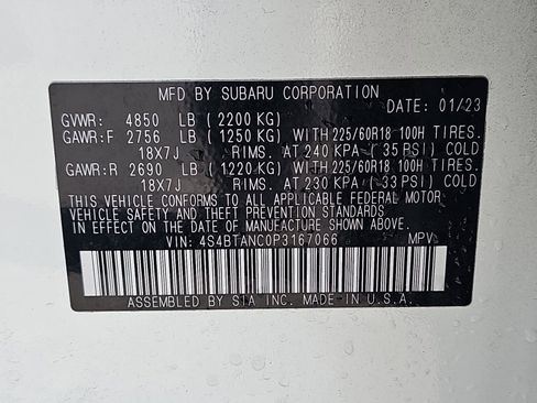 Used 2023 Subaru Outback Limited image 16