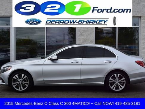 Used 2015 Mercedes-Benz C 300 4MATIC Sedan w/ Premium 1 Package image 2