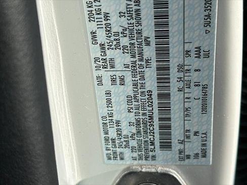 Used 2021 Lincoln Corsair Reserve w/ Equipment Group 201A image 29