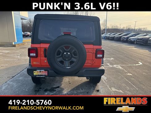 Used 2023 Jeep Wrangler Sport image 3