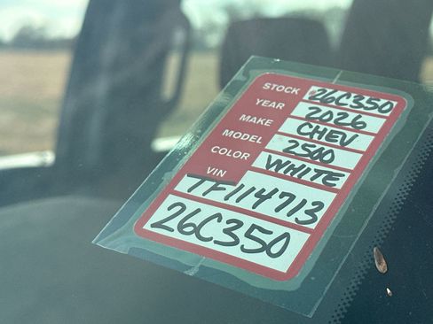 New 2026 Chevrolet Silverado 2500 W/T w/ WT/CX Safety Package image 25