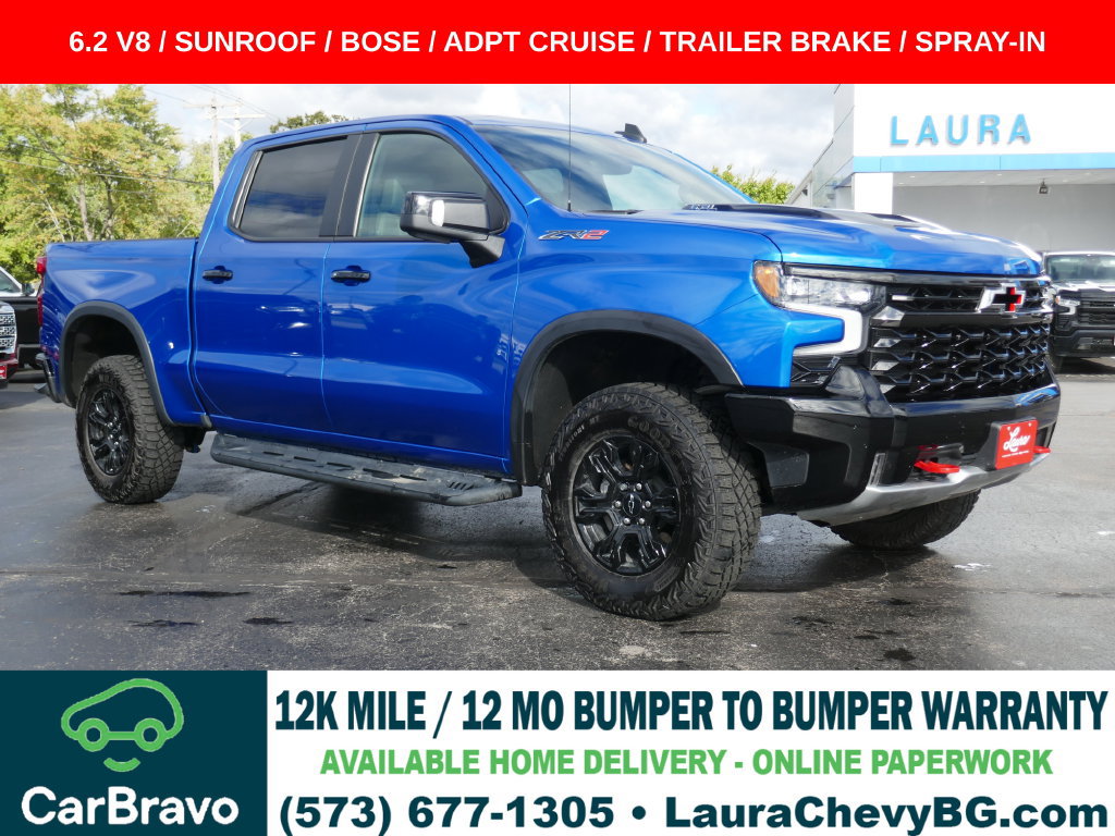 Certified 2022 Chevrolet Silverado 1500 ZR2 w/ Technology Package AWD/4WD image 1