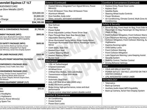 Certified 2022 Chevrolet Equinox LT AWD/4WD image 2