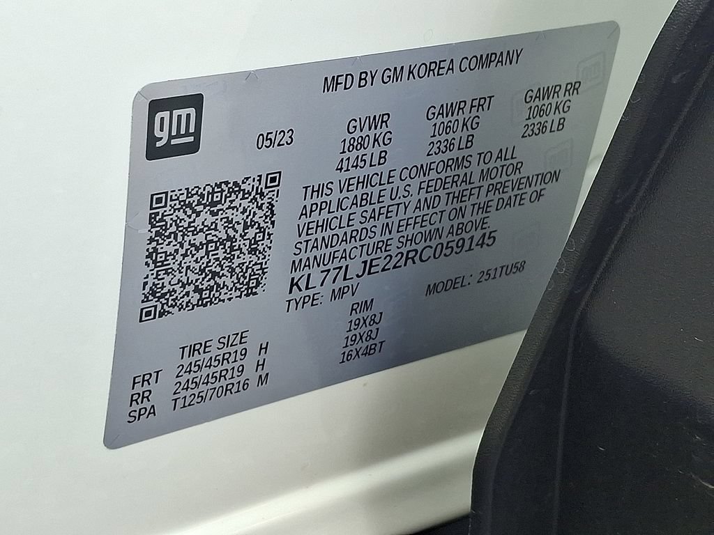 Certified 2024 Chevrolet Trax RS w/ Sunroof Package FWD image 32
