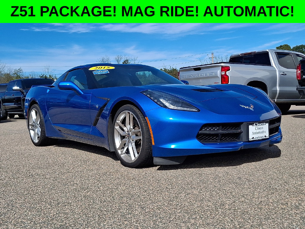Used 2015 Chevrolet Corvette Stingray Coupe w/ 2LT Preferred Equipment Group RWD image 1