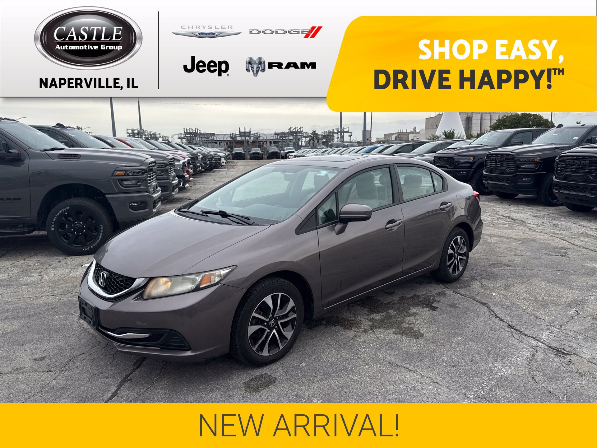 Used 2015 Honda Civic EX image 1
