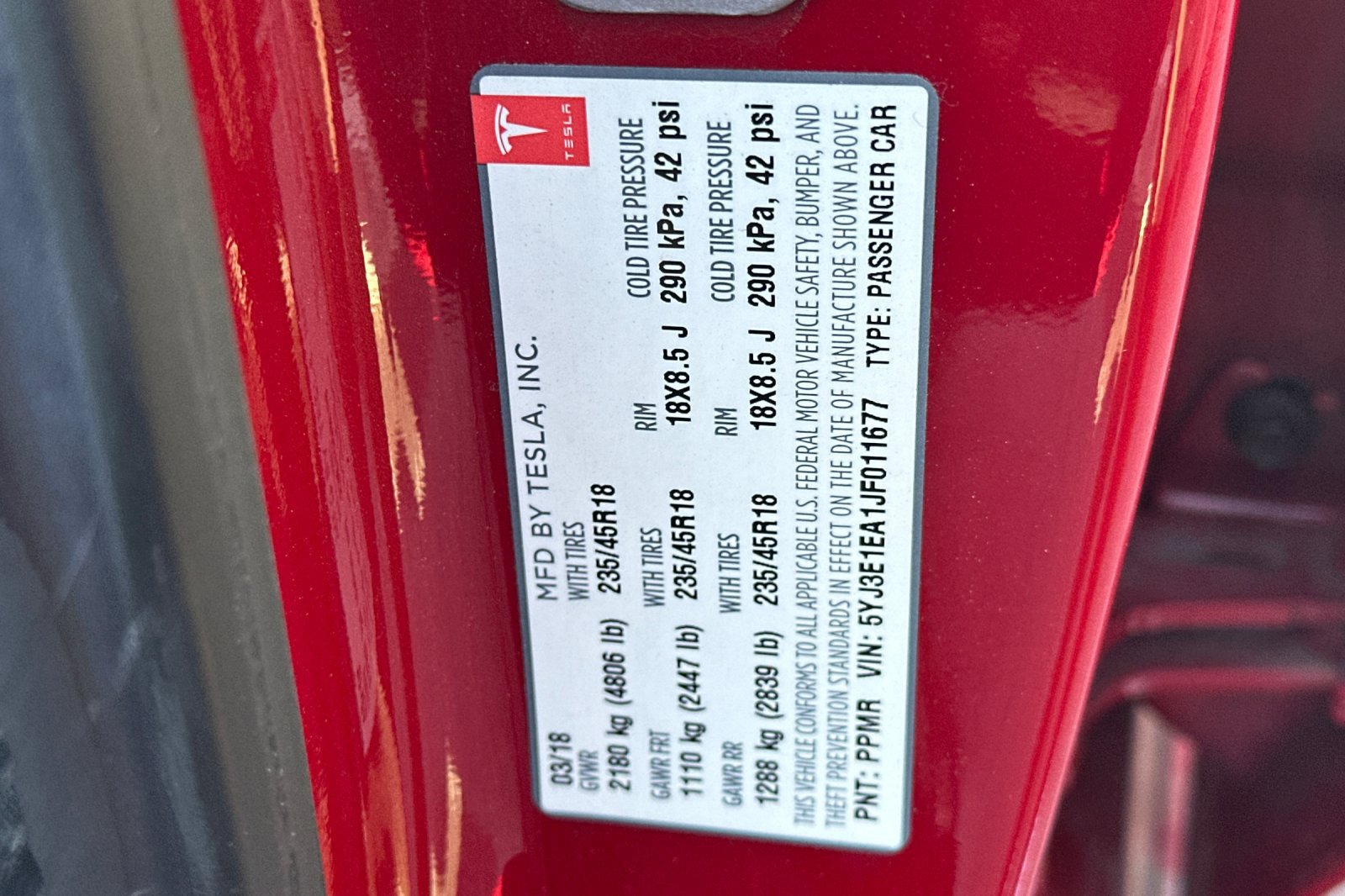 Used 2018 Tesla Model 3 Long Range RWD image 26