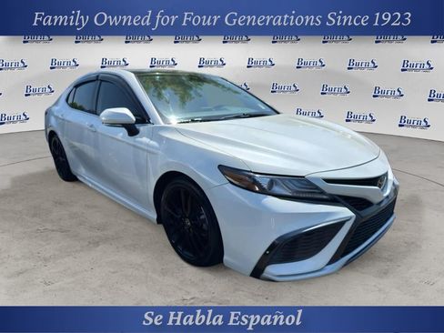 Used 2021 Toyota Camry XSE FWD image 1