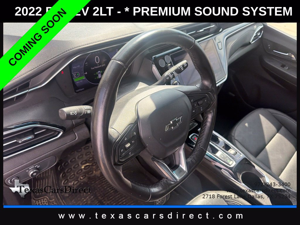 Used 2022 Chevrolet Bolt LT w/ Infotainment Package FWD image 7