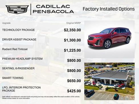 New 2025 Cadillac XT6 Premium Luxury w/ Technology Package image 3