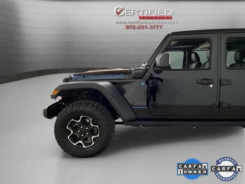 Used 2023 Jeep Wrangler Unlimited Rubicon 4xe w/ Cold Weather Group image 90