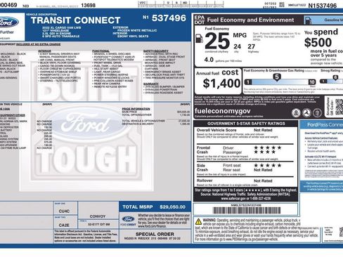 Used 2022 Ford Transit Connect XL FWD image 17