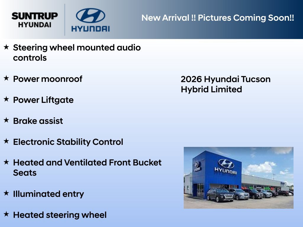 New 2026 Hyundai Tucson Limited w/ Tow & Go Package AWD/4WD image 3