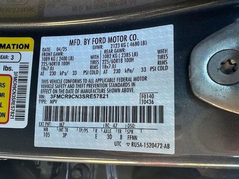 Used 2025 Ford Bronco Sport Outer Banks image 32