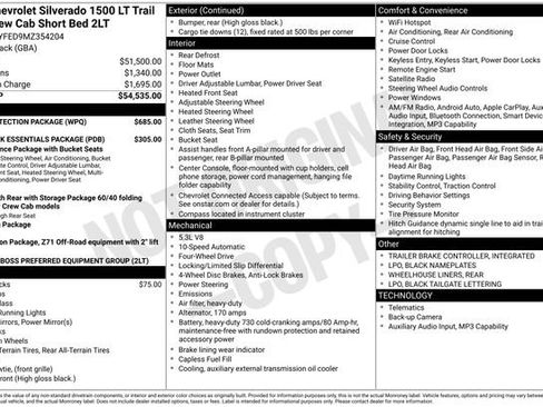 Certified 2021 Chevrolet Silverado 1500 LT Trail Boss w/ Bed Protection Package image 6