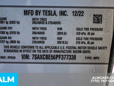 Used 2023 Tesla Model X AWD/4WD image 54