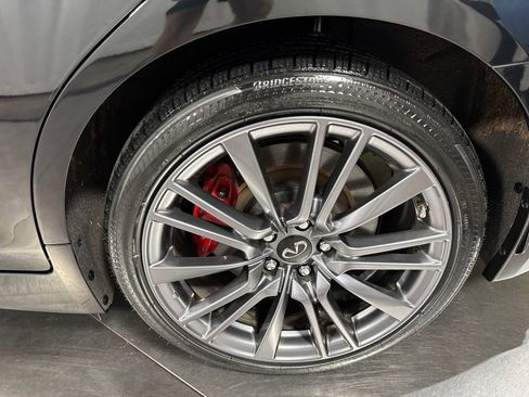 Used 2023 INFINITI Q50 Red Sport 400 w/ Black Opal Edition AWD/4WD image 12