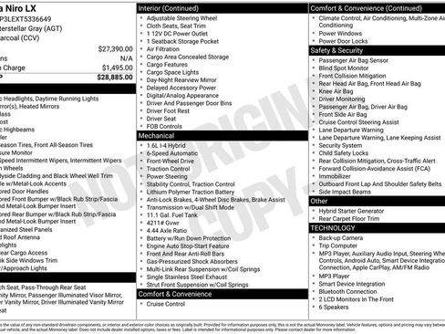Used 2026 Kia Niro LX FWD image 3
