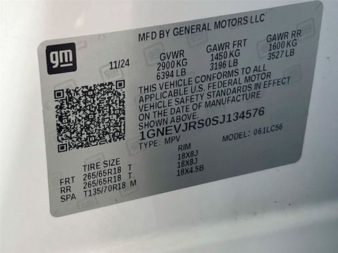 Used 2025 Chevrolet Traverse Z71 w/ Enhanced Driving Package AWD/4WD image 34