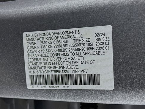 Certified 2024 Honda Pilot Touring image 32