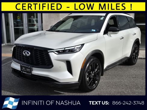 Certified 2025 INFINITI QX60 Luxe w/ Black Edition image 1