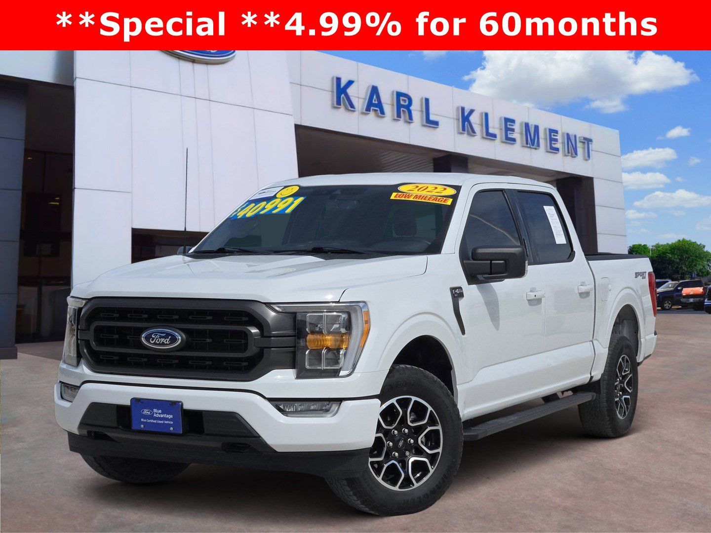 Certified 2022 Ford F150 XLT w/ Equipment Group 302A High AWD/4WD image 1