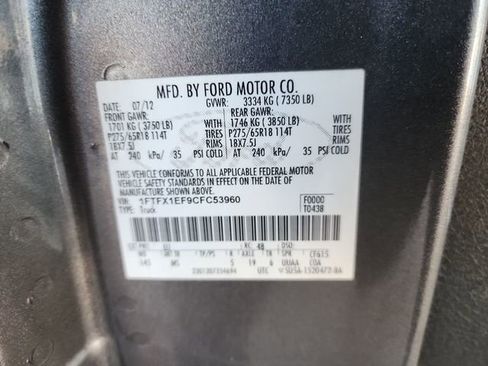 Used 2012 Ford F150 XLT w/ XLT Chrome Pkg image 30