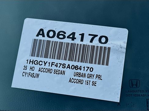 New 2025 Honda Accord SE image 25