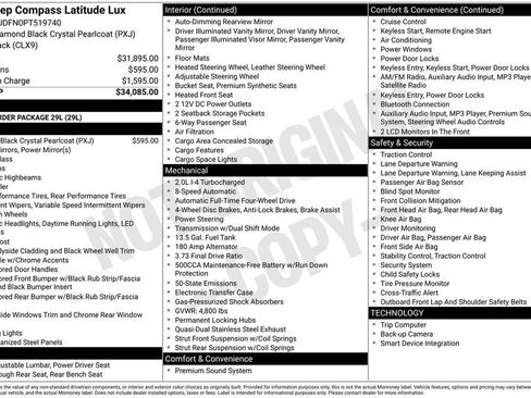 Used 2023 Jeep Compass Latitude AWD/4WD image 28