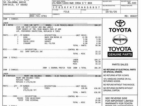 Used 2021 RAM 1500 Limited w/ Body Color Bumper Group image 10