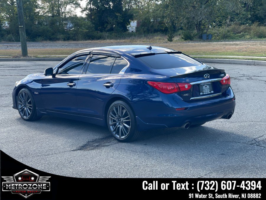 Used 2016 INFINITI Q50 Red Sport 400 AWD/4WD image 4