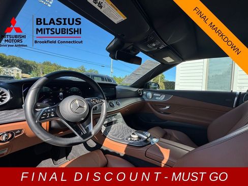 Used 2023 Mercedes-Benz E 450 4MATIC Cabriolet w/ Driver Assistance Package image 11