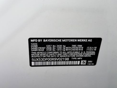 Certified 2024 BMW X3 xDrive30i w/ Premium Package image 38