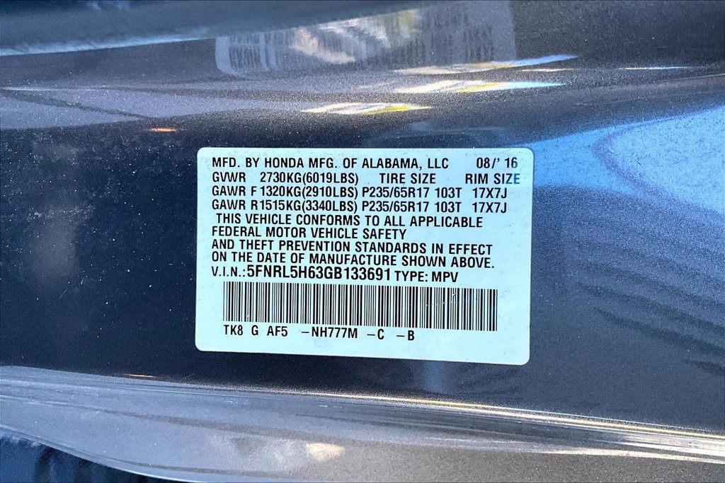 Used 2016 Honda Odyssey EX-L image 14