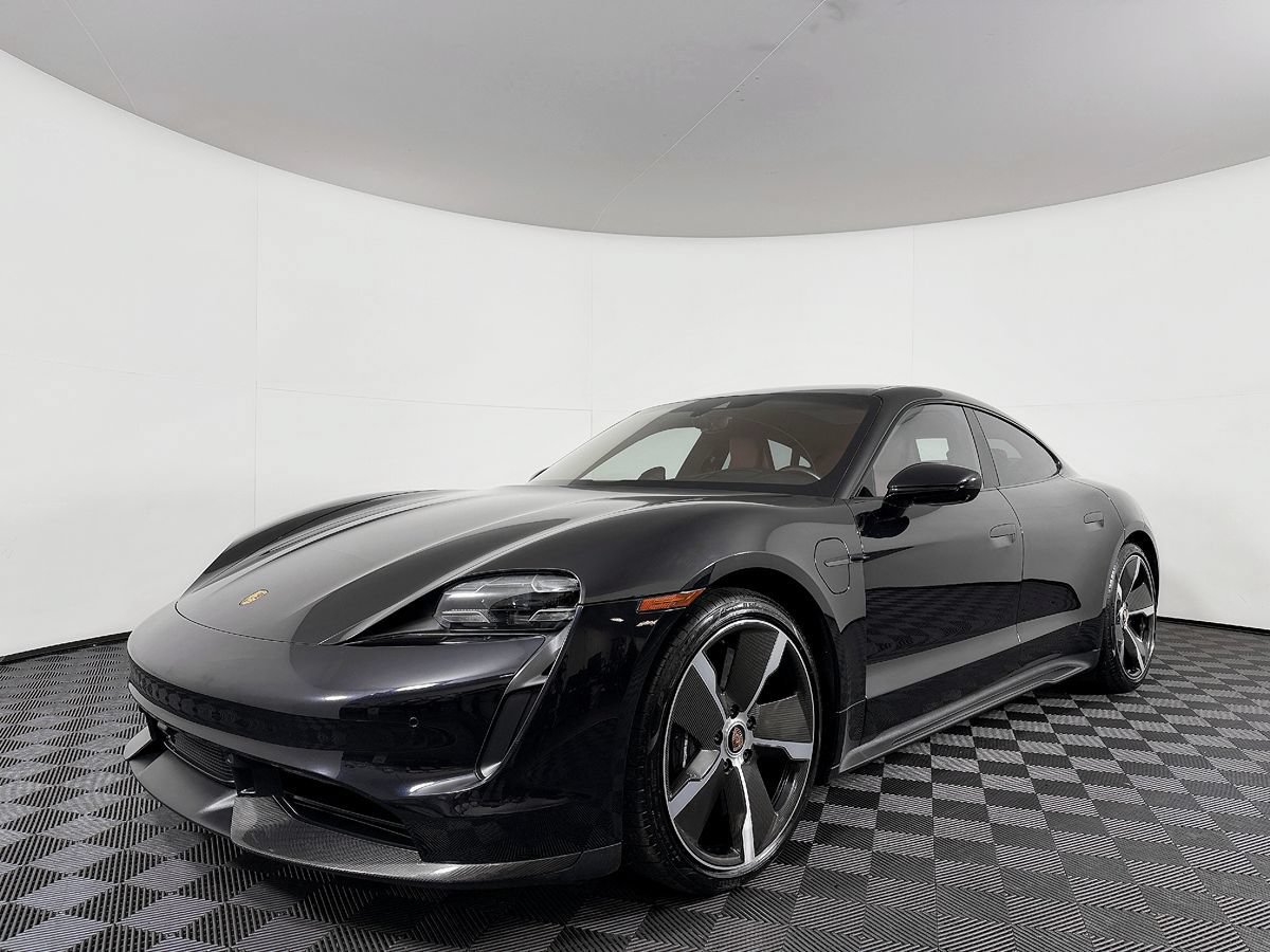 Used 2021 Porsche Taycan Turbo S AWD/4WD image 2