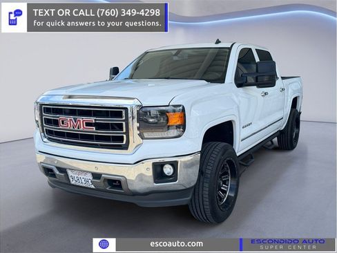 Used 2014 GMC Sierra 1500 SLT w/ SLT Crew Cab Value Package RWD image 1