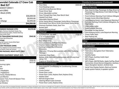 New 2026 Chevrolet Colorado LT w/ LT Convenience Package RWD image 4