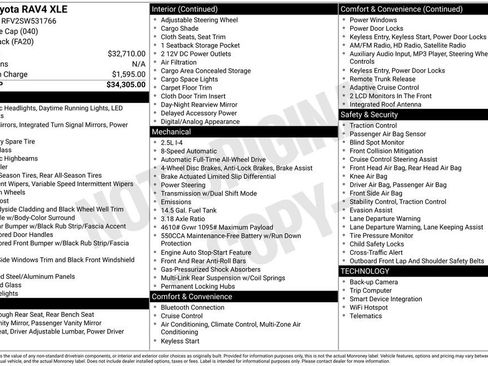 Used 2025 Toyota RAV4 XLE image 39