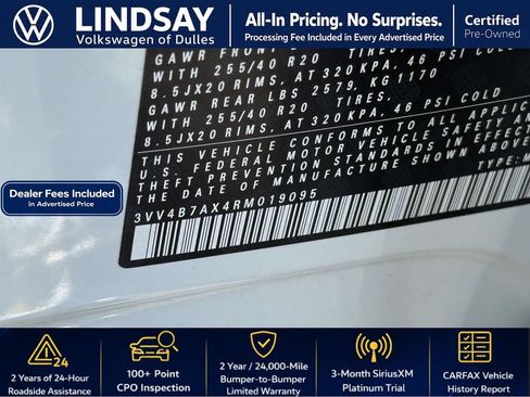 Used 2024 Volkswagen Tiguan SEL R-Line AWD/4WD image 29