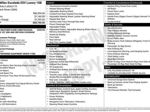 Used 2018 Cadillac Escalade ESV Luxury image 2